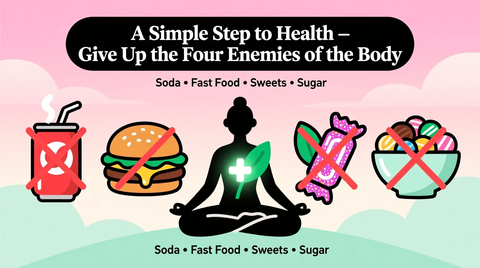 ЗОЖ: Простой шаг к здоровью - откажитесь от четырех врагов организма