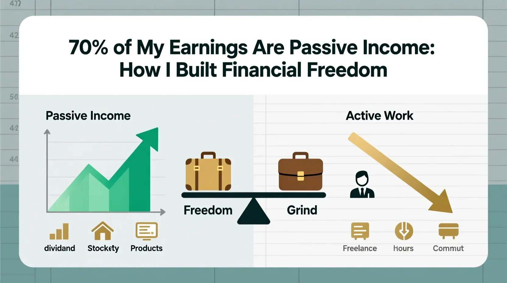 70% моего заработка - пассивный доход: как я построил финансовую свободу