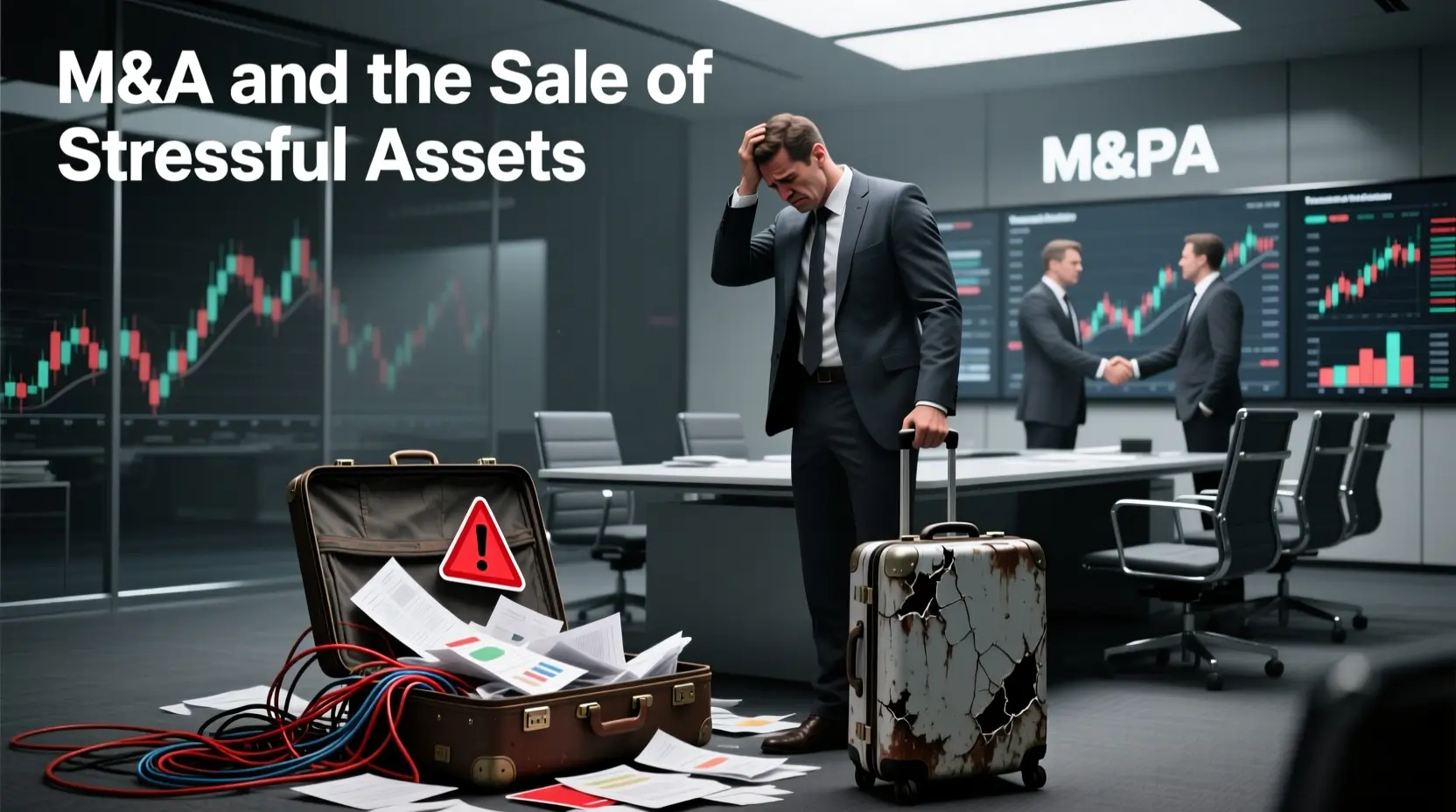 M&A и Продажа стрессовых активов: Избавься от «чемодана без ручки»
