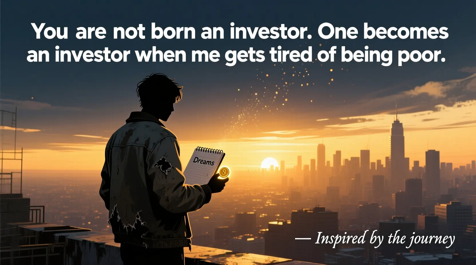 Инвестором не рождаются. Инвестором становятся, когда надоедает быть бедным
