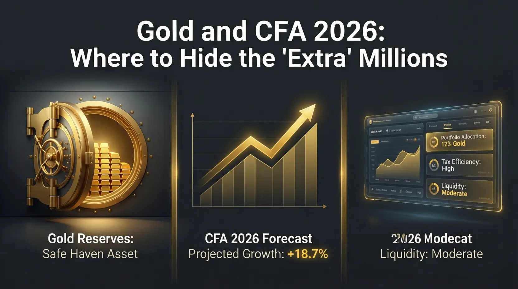 Золото и ЦФА 2026: Куда прятать 