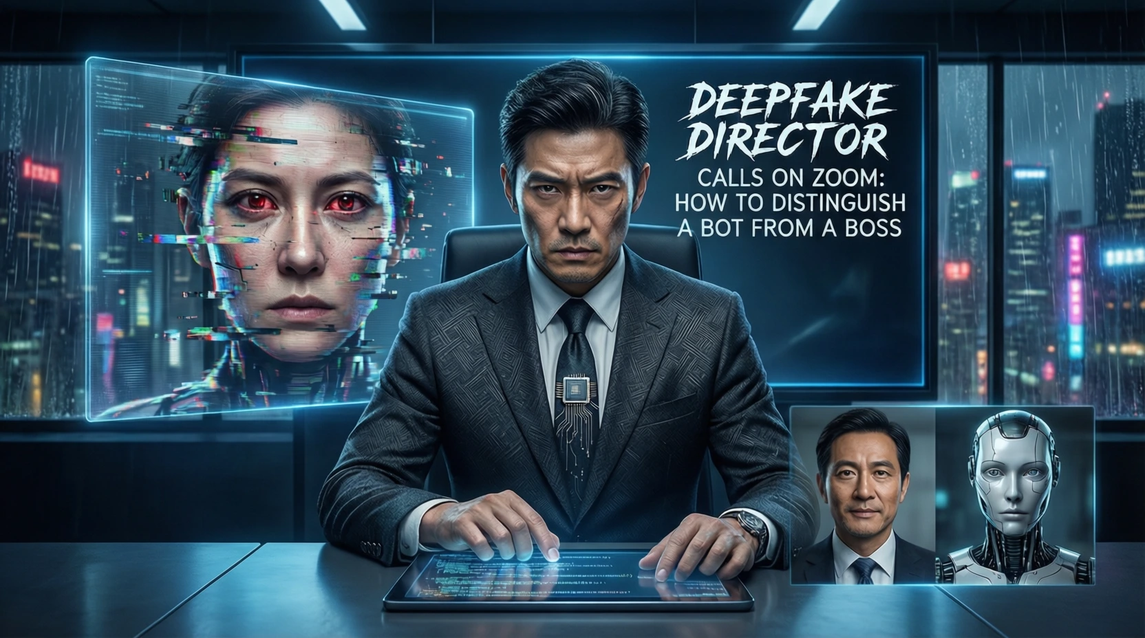 Дипфейк-директор звонит по Zoom: как отличить бота от босса