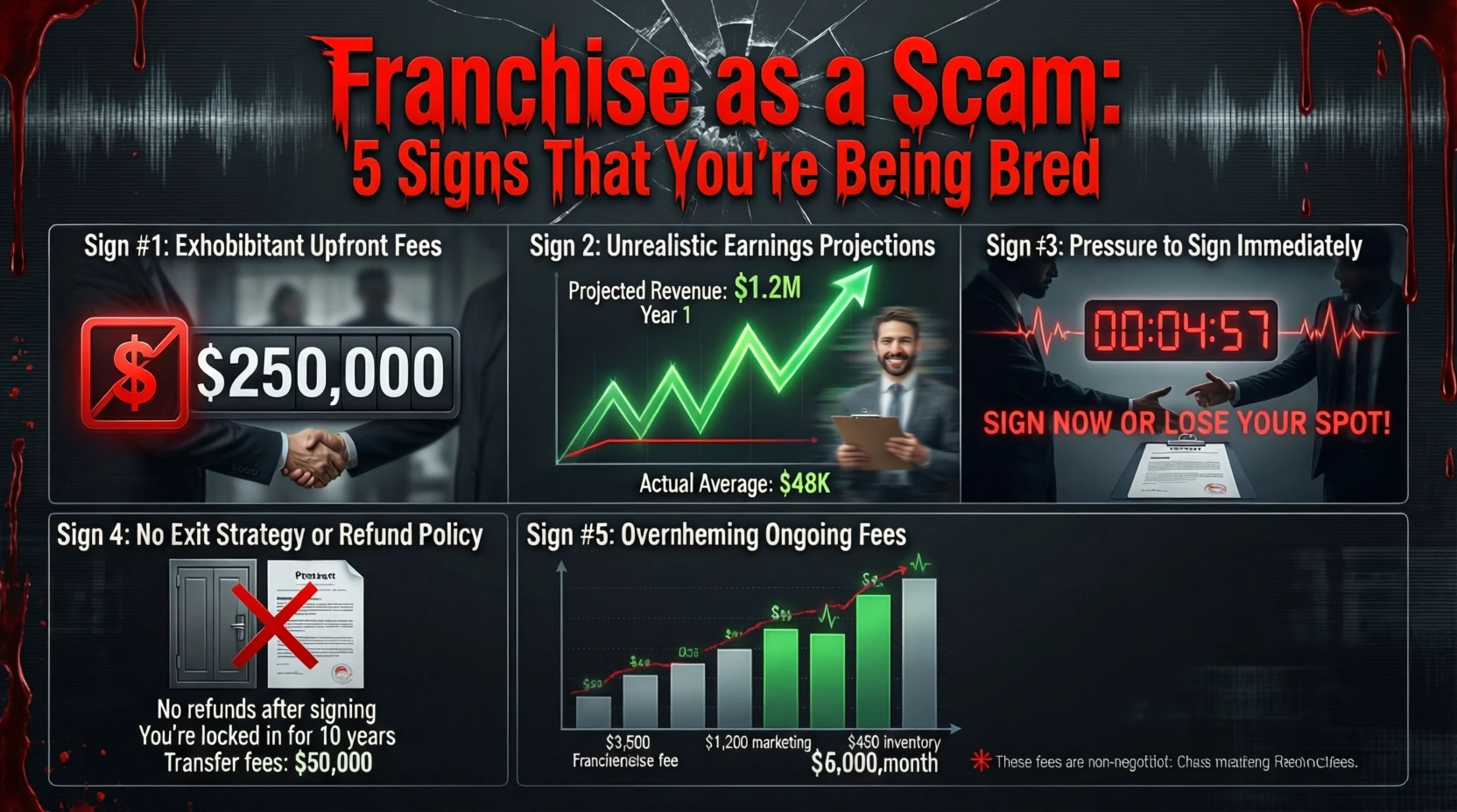 Франшиза как лохотрон: 5 признаков, что тебя разводят