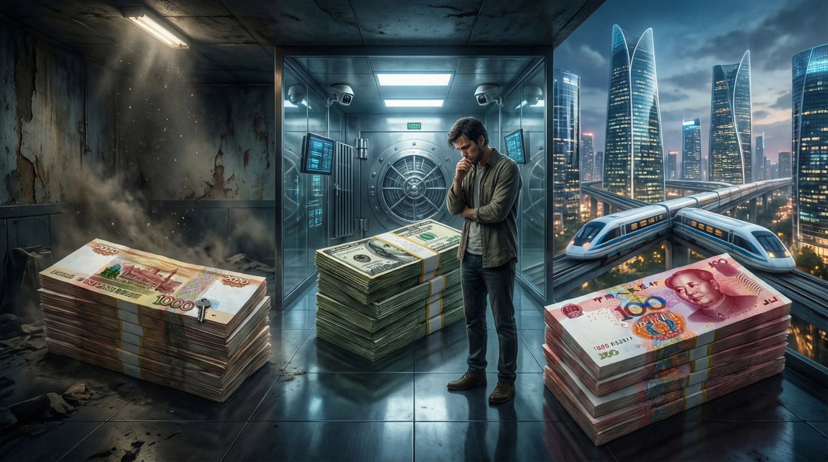 Рубль vs доллар vs юань: куда прятать кэш в 2026-м 