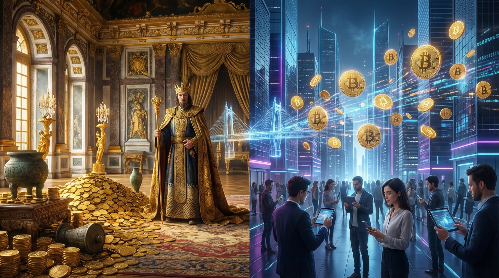 Золото vs биткоин: что спасёт в кризис