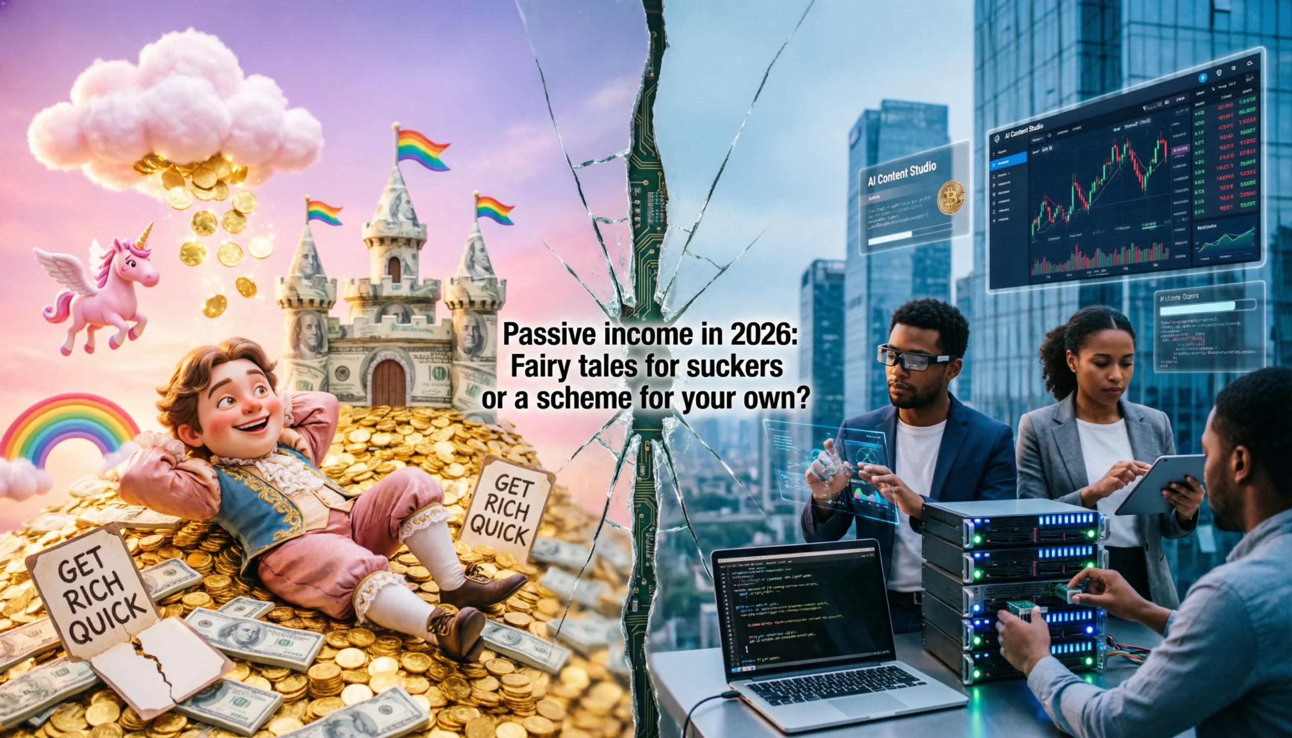 Пассивный доход в 2026-м: Сказки для лохов или схема для своих?