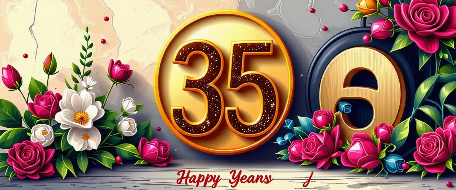 Мне 35. Отмечаем как можем. Без смешных моментов никуда, независимо от того, что я серьезный дядька :)