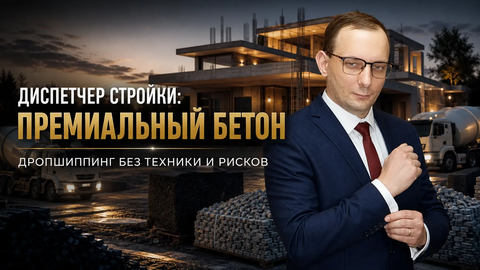 [Идеи для бизнеса] - Дропшиппинг премиального бетона и щебня (Диспетчер стройки)