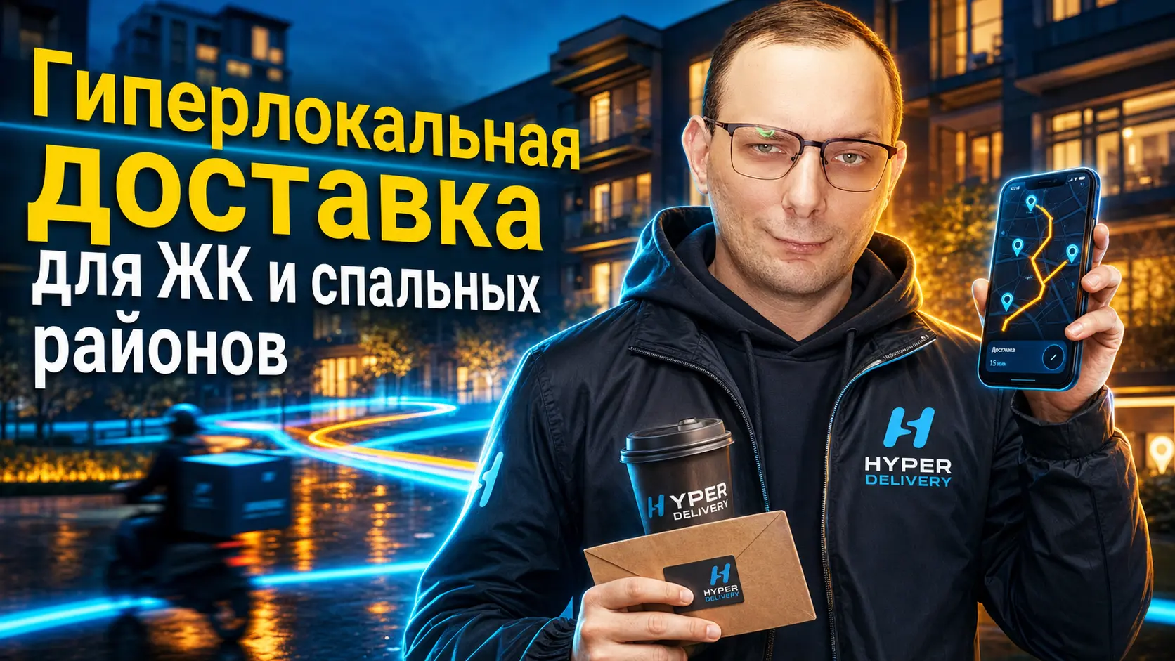 Гиперлокальная доставка для ЖК и спальных районов