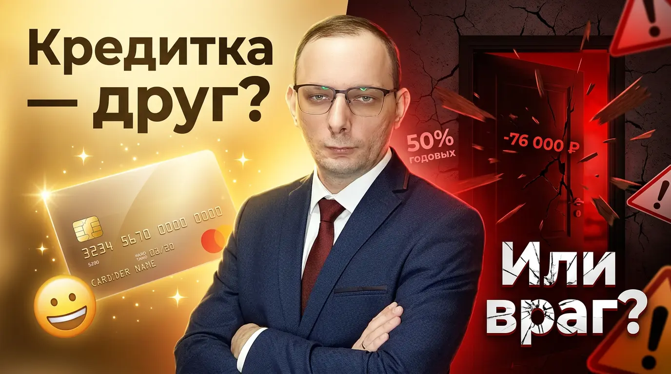 Почему кредитка кажется другом, а потом выносит дверь с ноги