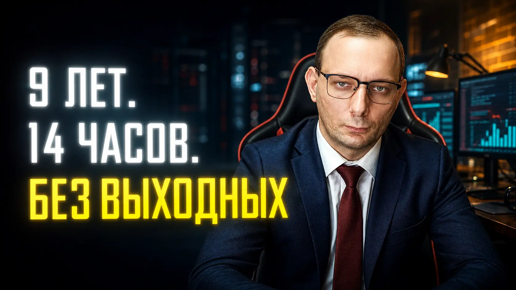 9 лет. Без выходных. По 14 часов в день: Как я построил цифровую империю в одиночку