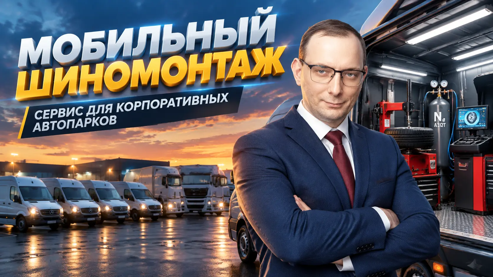[Идеи для бизнеса] - Мобильный шиномонтаж для корпоративных автопарков
