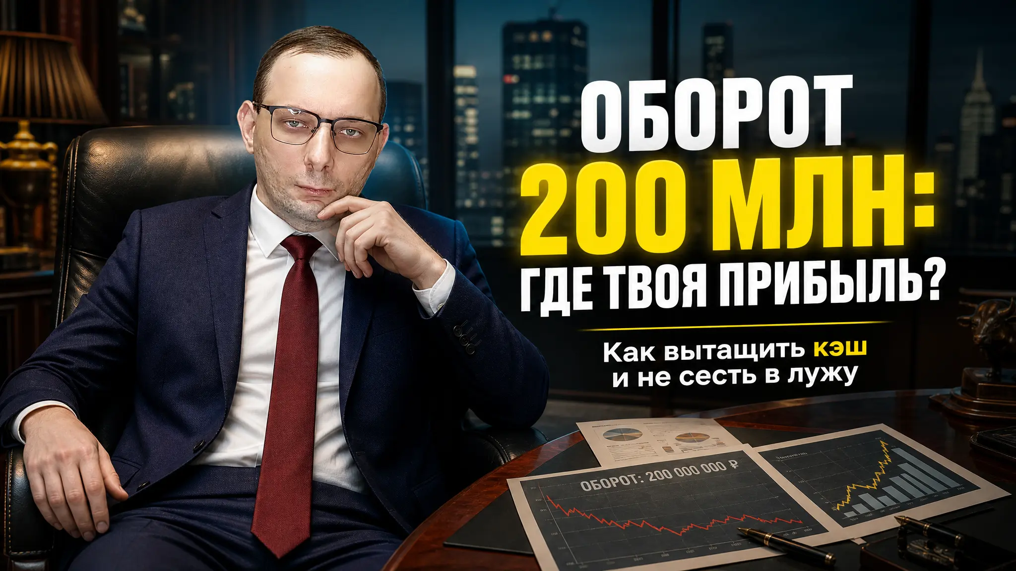 Какой доход получает бизнесмен с годовым оборотом в 200 000 000 рублей?