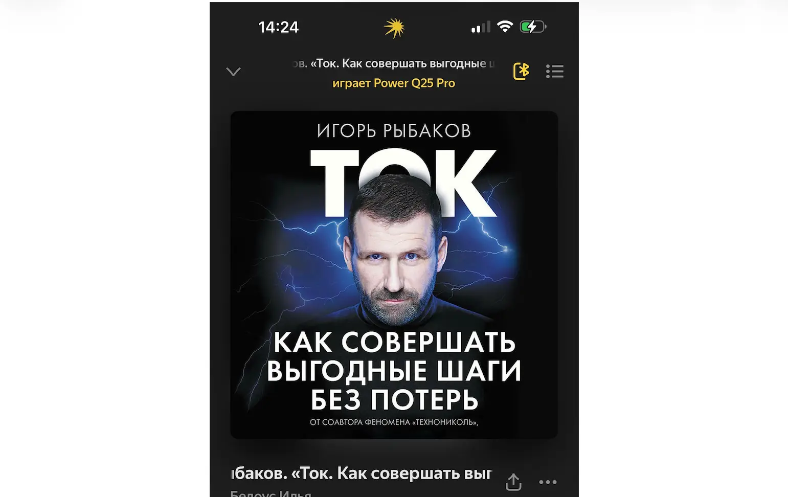 Обзор книги Игоря Рыбакова «Ток. Как совершать выгодные шаги без потерь»